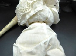 china head beige dress undies f